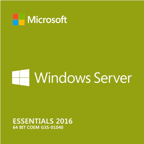 Windows Server Essentials 2016 64 bit COEM G3S-01040